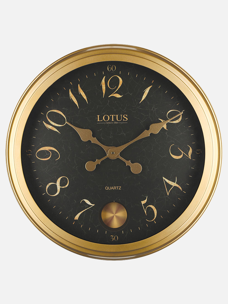 ساعت دیواری فلزی لوتوس مدل16002